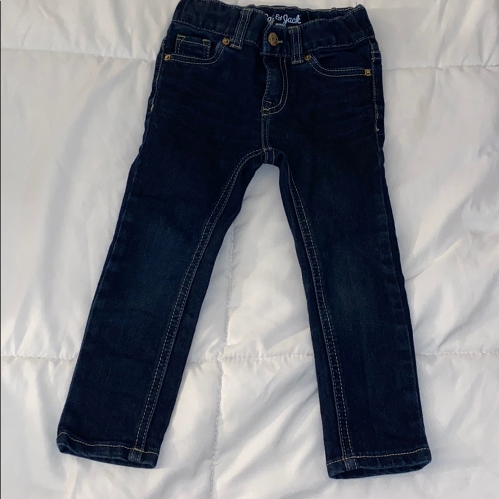 skinny stretch jeans adjustable elastic waist
